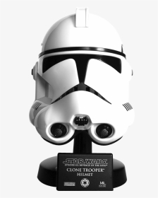 Clone Trooper Helmet Side View Front And Back Viewstar - Clone Trooper Helmet Front, HD Png Download, Transparent PNG