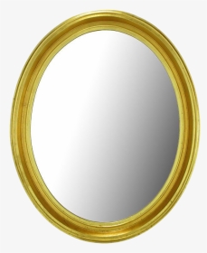 Oval Light And Dark Gilded Wall Mirror For Sale - Circle, HD Png Download, Transparent PNG
