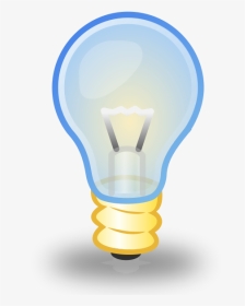 Vector Clip Art Of Small Transparent Light Bulb - National Service Of Learning, HD Png Download, Transparent PNG