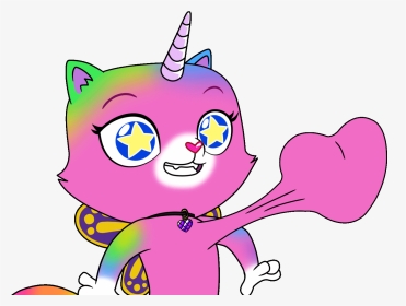 Download Rainbow Butterfly Unicorn Kitty Nickelodeon, HD Png ...