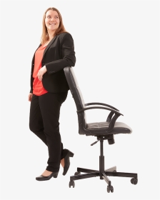 Stefanie Wegele Standing - Office Chair, HD Png Download, Transparent PNG