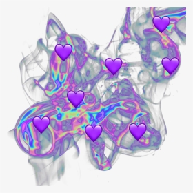 #holographic #hologram #purple #emoji - Illustration, HD Png Download, Transparent PNG