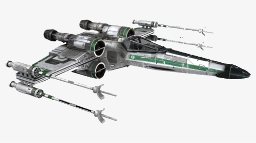Războiul Stelelor Star Wars - Star Wars Green X Wing, HD Png Download, Transparent PNG