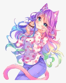 Kawaii Cute Anime Catgirl Png Edit Cute Anime Character Png Transparent Png Transparent Png Image Pngitem