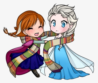 Anna Baby Anime Frozen, HD Png Download, Transparent PNG