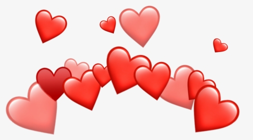 #heart #crown #heartcrown #red #freetoedit - Heart, HD Png Download, Transparent PNG