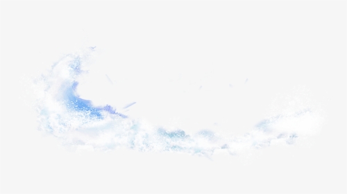 蓝色海浪白色浪花元素 - Snow, HD Png Download, Transparent PNG