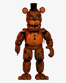 Fnaf 2 Withered Chica Full Body, HD Png Download - 2289x2289