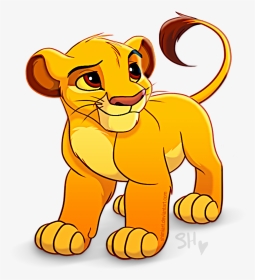Simba Png Picture - Simba Lion King Cartoon, Transparent Png, Transparent PNG