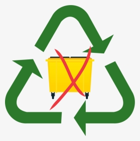 Waste Clearance - Trash And Recycling Symbol, HD Png Download, Transparent PNG