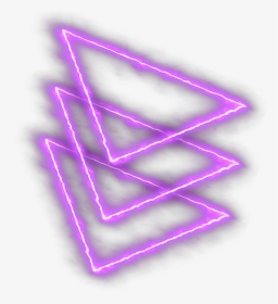 #circle #neoncircle #circleneon #triangle #neontriangle, HD Png Download, Transparent PNG