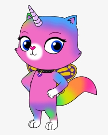 Rainbow Butterfly Unicorn Kitty Nickelodeon, HD Png Download, Transparent PNG