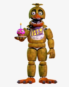 Five Nights At Freddy's 2 Old Freddy, HD Png Download, Transparent PNG