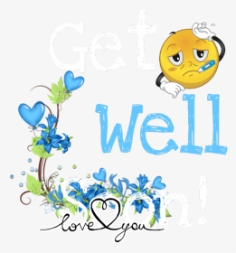 Get Well Soon, Love You - Smiley, HD Png Download, Transparent PNG