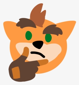 Crash Bandicoot Emoji Discord, HD Png Download, Transparent PNG