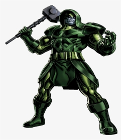 Avengers Alliance Hulk Iron Fist Ronan The Accuser - Ronan Marvel Avengers Alliance, HD Png Download, Transparent PNG