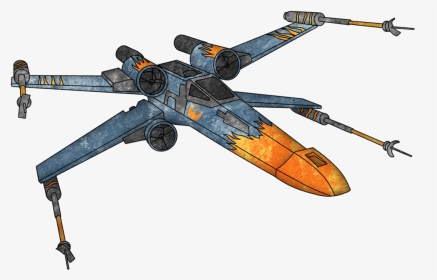 T 65b X Wing Drawing, HD Png Download, Transparent PNG