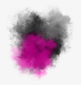 🗣💨🌌 #smoke #magic #black #pink #4asno4i  #дым #черный - Watercolor Paint, HD Png Download, Transparent PNG