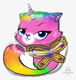 Rainbow Butterfly Unicorn Kitty Birthday Party, HD Png Download, Transparent PNG
