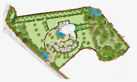 Crematorium Landscape Masterplan &nbsp - Landscape Masterplan, HD Png Download, Transparent PNG
