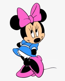Minnie Mouse Clip Art Free Minnie Mouse Birthday Clipart - Pink Disney Minnie Mouse, HD Png Download, Transparent PNG