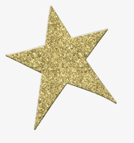 #gold #golden #fotoedit #star #goldstar #aesthetic - Gold Glitter Star Transparent, HD Png Download, Transparent PNG