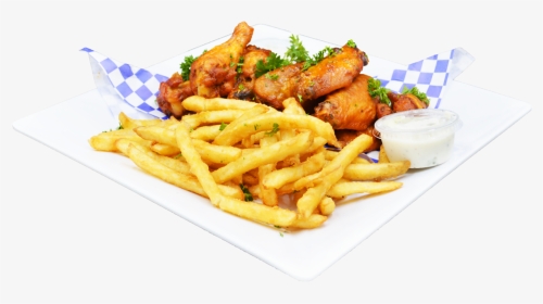 Hermes Chicken Wings - French Fries, HD Png Download, Transparent PNG