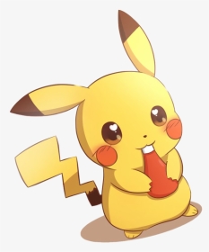 #pokemon #ketchup #pikachu #freetoedit - Pikachu And Ketchup Drawing, HD Png Download, Transparent PNG