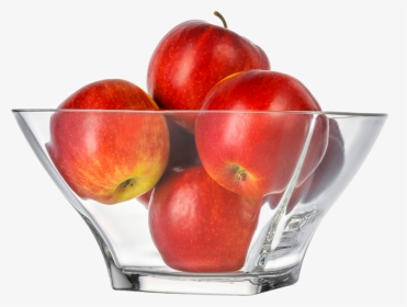 Bowl Of Red Apples Png, Transparent Png, Transparent PNG
