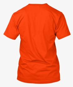 Dark Orange T Shirt Front And Back, HD Png Download, Transparent PNG