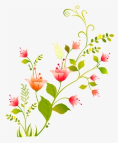 #ftestickers #watercolor #flowers #vine #pink - Rose, HD Png Download, Transparent PNG