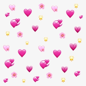 pink #heart #whatsapp #iphone #emoji #pinkheart #rosa - 背景 透過 