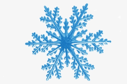 Snowflake Rotational Symmetry - Transparent Background Snowflake Clipart, HD Png Download, Transparent PNG