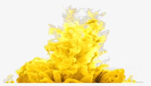 #ftestickers #smoke #coloredsmoke #yellow - Stony Coral, HD Png Download, Transparent PNG