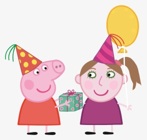 Peppa Pig Png Birthday, Transparent Png, Transparent PNG