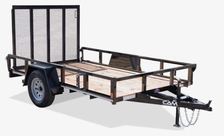 Utility Trailer Single Axle Gate Up - Tarter Trailers, HD Png Download, Transparent PNG