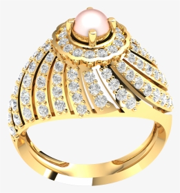 1 3ctw Round Diamond 10k Gold Engagement Ring For Women, HD Png Download, Transparent PNG