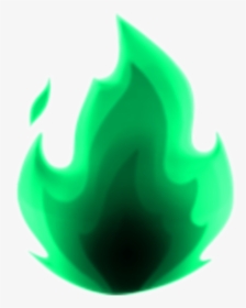 animated green fire