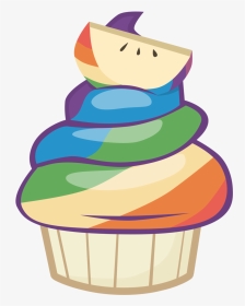My Little Pony Cupcake Cartoon, HD Png Download, Transparent PNG