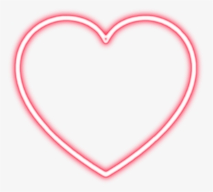 #heart #hearts #kpop #bts #pink #red #love #valentinesday - Heart Neon Sign Png, Transparent Png, Transparent PNG