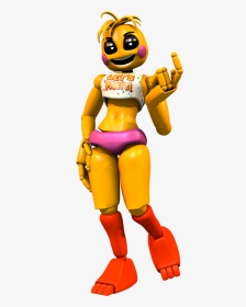 unwithered Unwithered Chica #fnaf #scoot Cawnton - Full Body Fnaf 2 Withered  Chica, HD Png Download , Transparent Png Image - PNGitem