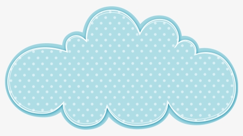 Polka Dots Cloud Png, Transparent Png, Transparent PNG