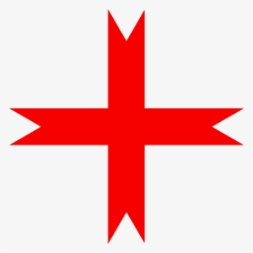 The Ancient Symbol Of The Knights Templar S Red Cross - Knights Templar Cross, HD Png Download, Transparent PNG