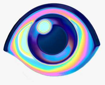 #eye #emoji #holographic - Holography, HD Png Download, Transparent PNG