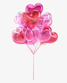 #globos #globo #corazón #corazones #rosa - Heart, HD Png Download, Transparent PNG