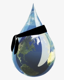Earth Ninja Waterdrop - Water Droplet, HD Png Download, Transparent PNG