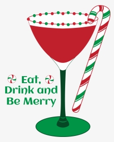Free Clipart Christmas Drinks - Christmas Drinks Clipart, HD Png Download, Transparent PNG
