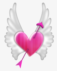 Corazón Con Alas Sdwlwings2 - Heart, HD Png Download, Transparent PNG