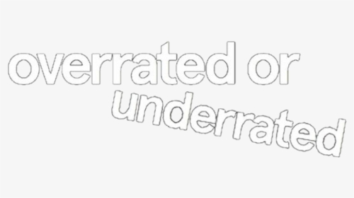 #white #words #text #overlaytext #whiteoverlay #overrated - Sleeve, HD Png Download, Transparent PNG