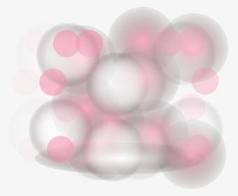 Vector Black And White Library Bokeh Transparent Pink - Circle, HD Png Download, Transparent PNG
